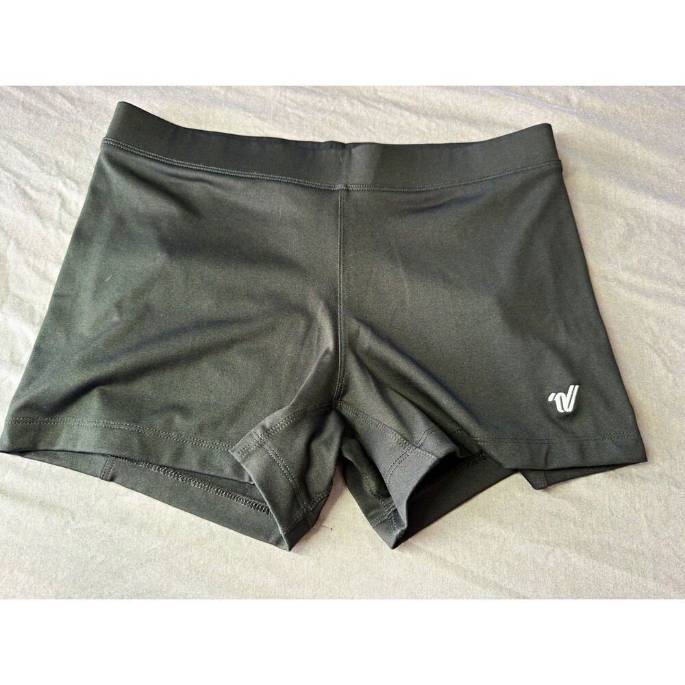 Varsity Spirit Women’s Black Compression Pull-On Shorts Cheerleading Sz Large